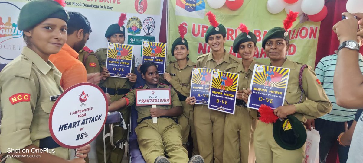 Our hearts ♥️ are full of hope, memories &amp; gratitude after a #successful day of #RaktdaanAmritMahotsav on the occasion of #birthday of our honorable <a href="/PMOIndia/">PMO India</a>  <a href="/narendramod/">Rishabh Agrawal</a>. #prayagraj #raktsankalp #raktsoldiers #PMModiBirthday #mission2025 <a href="/nhm_up/">NHM UP</a> #Blood