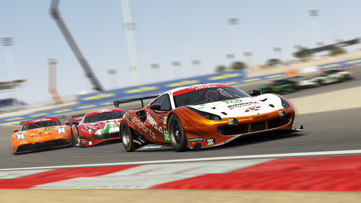 SIMMSA_Esports's tweet photo. some stunning impressions from yesterday’s race in Bahrain 🇧🇭 

#LMVS #LeMansVirtualSeries #rF2 #rFactor2 

📸 by #GLDesigns https://t.co/PsUBAolKho