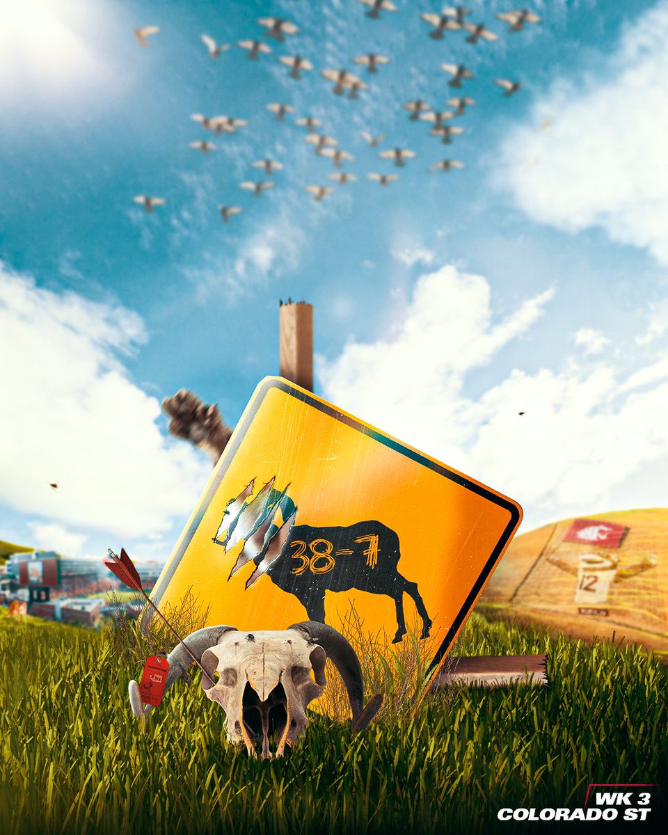 Rammed.

#GoCougs | #WAZZU