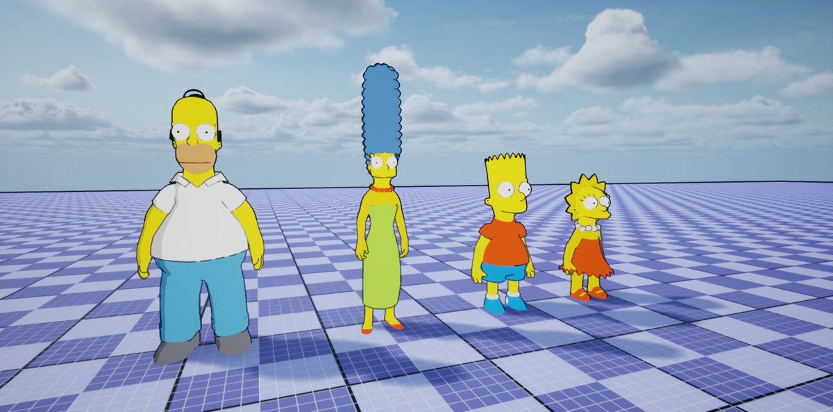 EvilXepty's tweet photo. the story mode can begin now.
#SimpsonsGame #UnrealEngine4 https://t.co/vDCCptGA3m