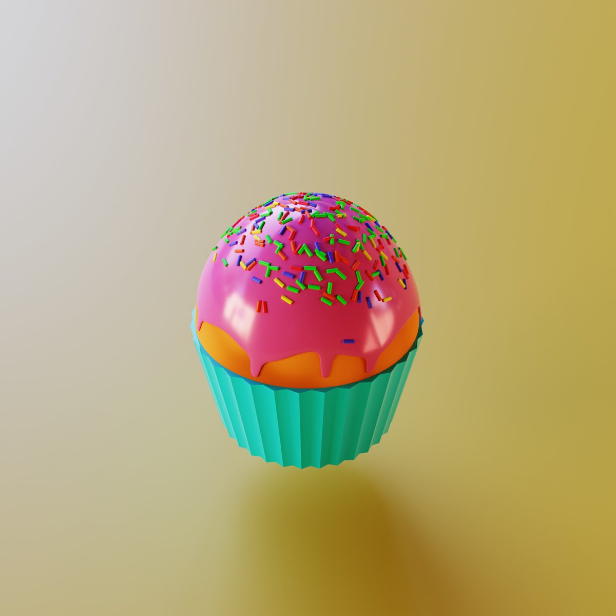 #NFT #NFTs #ETH #Ethereum #NFTdrops #nftart #NFTcontest #NFTcollections #NFTCommunity 
Simple cupcake with delicate pink icing, covered with confectionery sprinkles 
rarible.com/token/0xc91544…