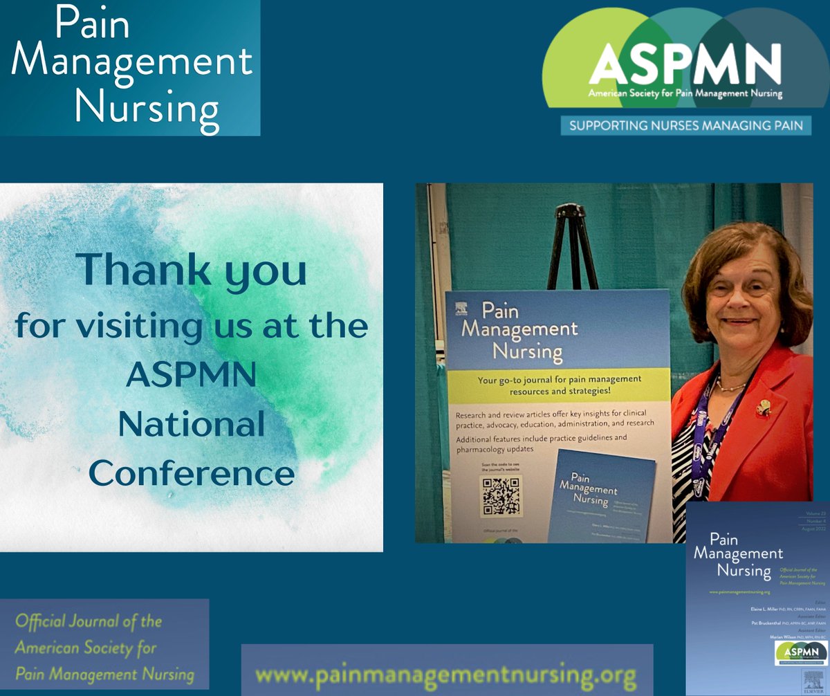 PMN_Journal's tweet photo. Thank you for visiting us at the ASPMN National Conference!

https://t.co/krwS6ZFq0z

#nursetwitter #RN_Community #nurselife #nursingnow #nursingissues #caring #Nurses #pain #painmanagement #clinicalpractice #RN #ADN #LPN #BSN #DNP #MSN #PhD #publish #nursingscience  #peerreview https://t.co/BWn1ihjmFl