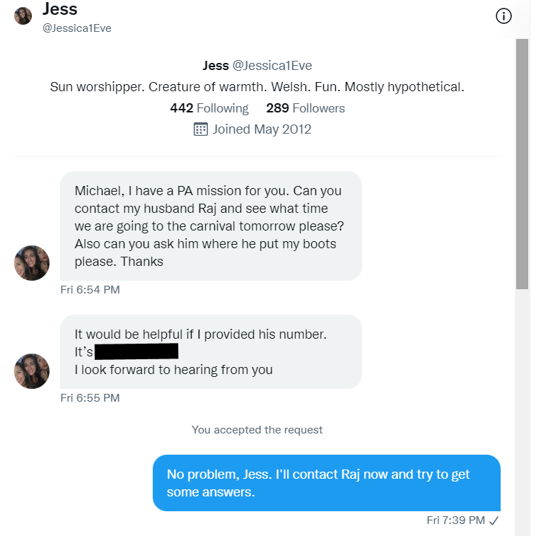 Sir Michael tweet media