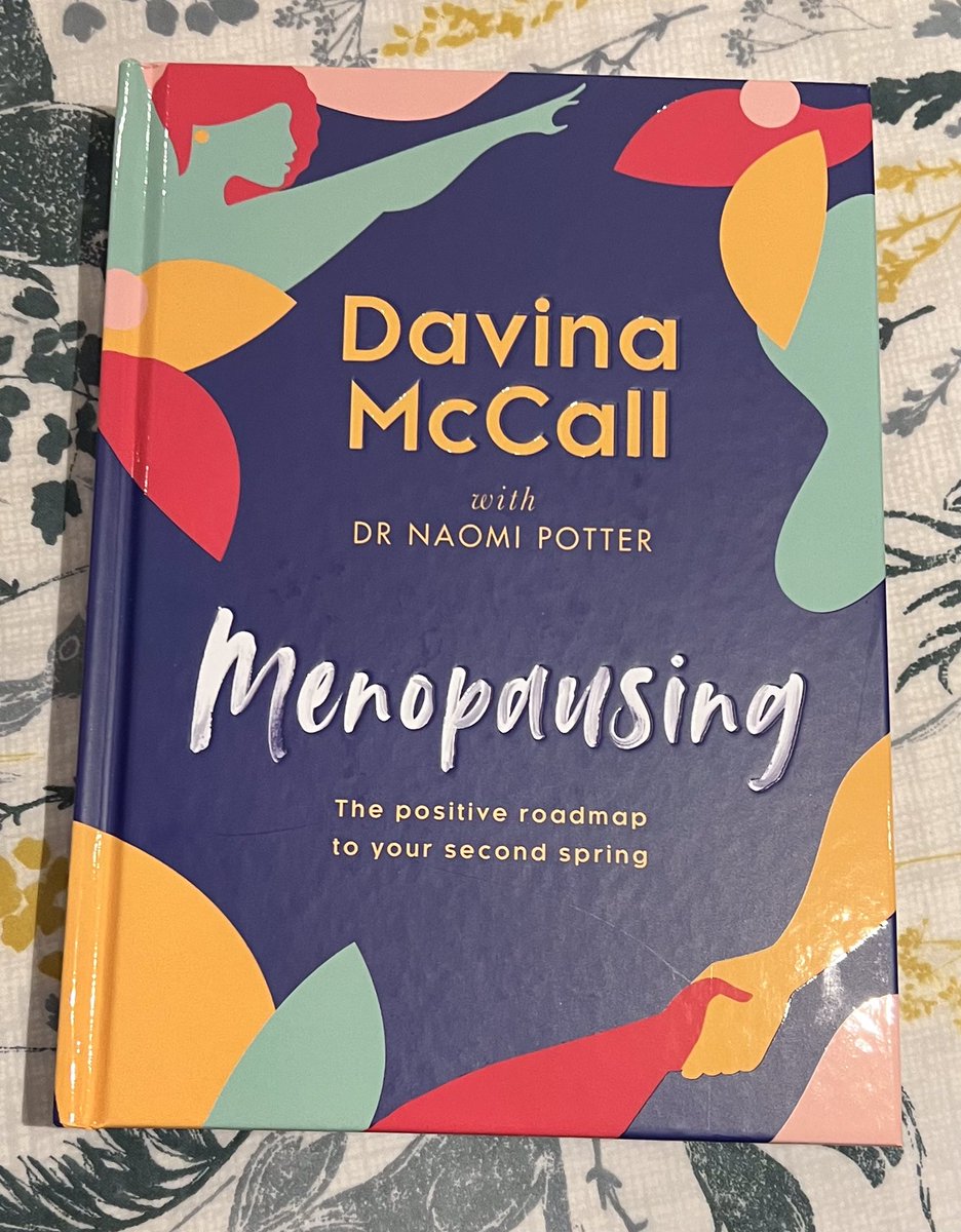 This fell into my shopping basket yesterday. Thank you <a href="/ThisisDavina/">Davina McCall</a> &amp; Dr Naomi Potter. I’m on my #menopause journey and with <a href="/EmAPenn/">Emma</a> supporting friends &amp; colleagues <a href="/CornishMutual/">Cornish Mutual</a> 
Everyone should have a copy.