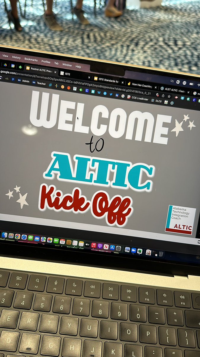 kp_maddox's tweet photo. Ready for a few days of refueling in the #EdTech world! @Go_ALET #ALTIC https://t.co/l7ZAS93Chm