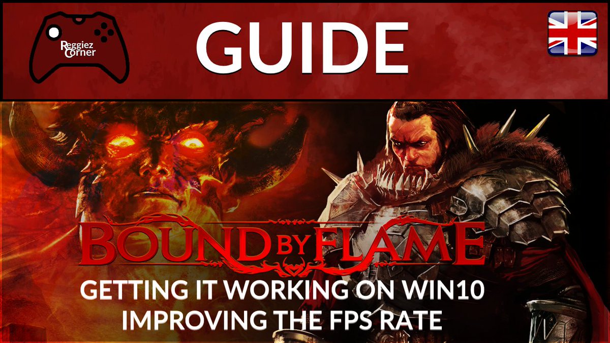 ReggiezCorner's tweet image. Was about to start the game &quot;Bound By Flame&quot; on PC and was tinkering a bit with settings in order to get it to run as smoothly as possible. Soooo, yeah made a little guide! 🎞️🔥

Bound By Flame - Guide
youtube.com/watch?v=KbObpQ…

#BoundByFlame #FPSFix #BoundByFlameGuide