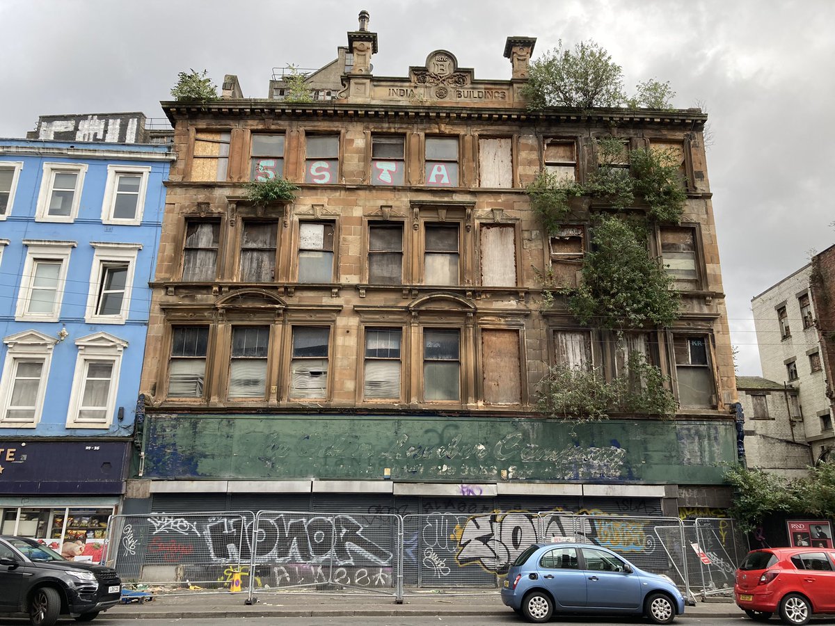 HerrBinar's tweet photo. And pt II: Laurieston gems in disrepair. Jack Halberstam would say there’s a queer eroticism to them #opendoorsday #glasgow #laurieston https://t.co/pxspb93kvT