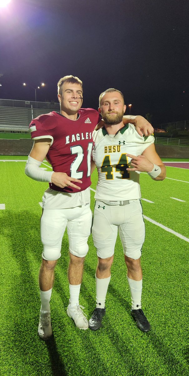 High school teammates, college opponents, life-long friends.  <a href="/MillisPeyton/">Peyton Millis</a> <a href="/Derek_Webster_/">Derek Webster</a>