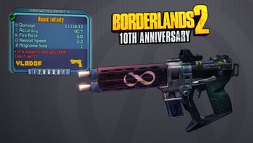 2kが ボーダーランズ2 の発売10周年を祝うshiftコードを配布 Op10で使用可能な武器も Doope