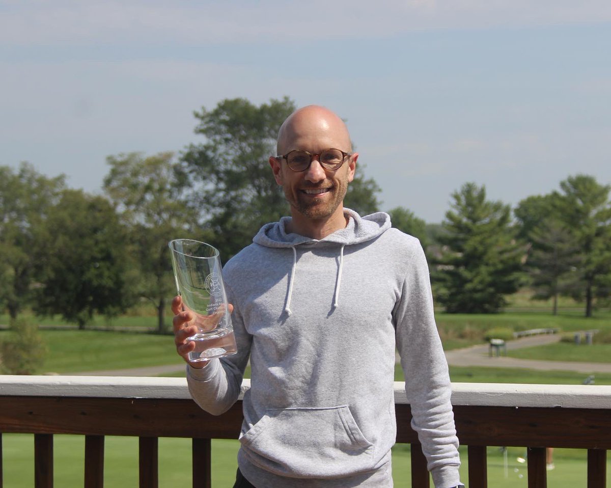 IndianaGolf's tweet photo. Congrats to our first-ever #INAdaptiveOpen Champions! 

Men’s Overall: Kyle Erickson- Minneapolis, Minnesota.

Runner-up: Evan Mathias- Indianapolis, Indiana. 

Overall Senior: Les Meade- West Lafayette, Indiana.

Recap: https://t.co/XZWdg1WVMD.

Results: https://t.co/KXOyeEbN7H https://t.co/oSFnv9WGsF