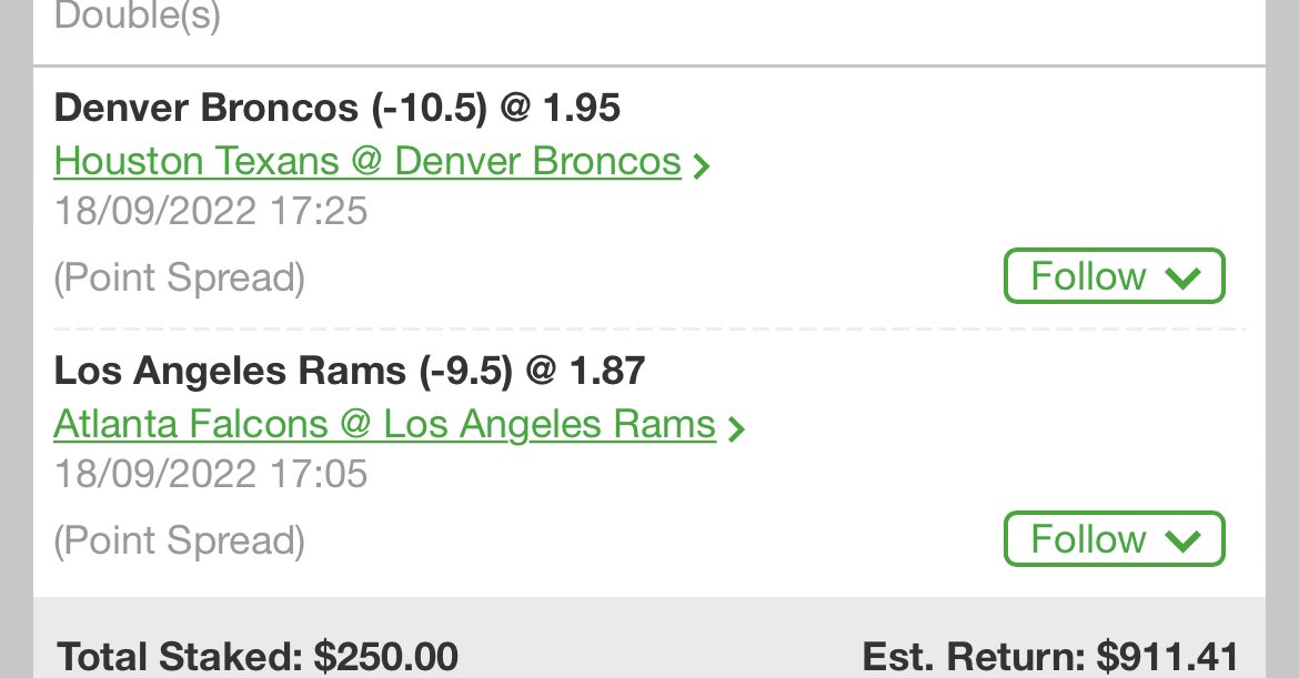 Peppisplays's tweet photo. THE 250 POP PEPPI SPECIAL 🚨 

#RAMS -9.5
#BRONCOS -10.5 https://t.co/FXfztzSPLh