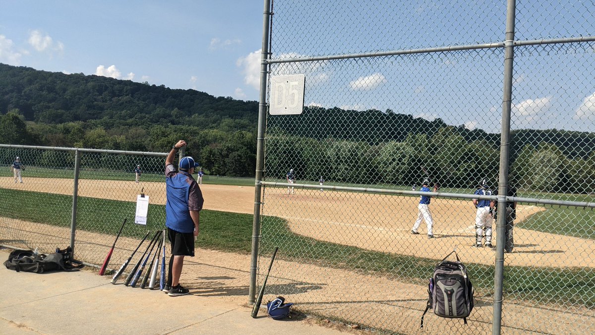 Beautiful day for some Blue Devils baseball! Looking to split a doubleheader with Kittatinny.