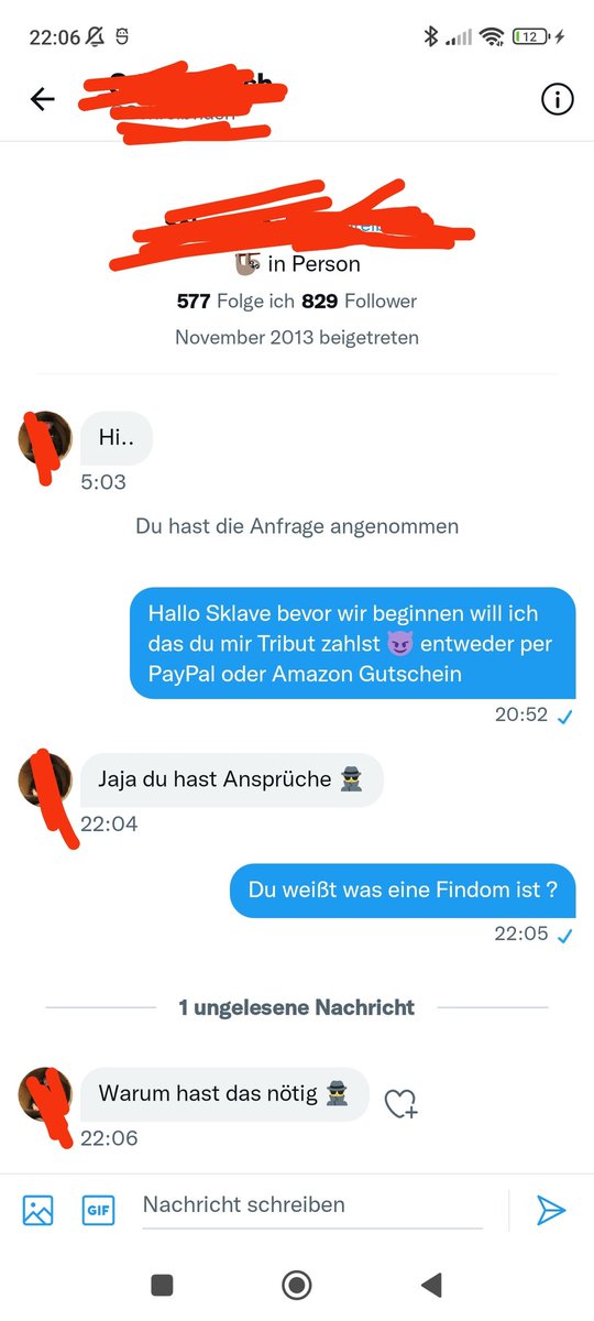 Was denkt der bitte 🤣🤣🤣
#sklaven #sklave #Zahlnutte #zahlsklave #geldsklave #findom #feet #füße #socken #sockenfetish #nylons