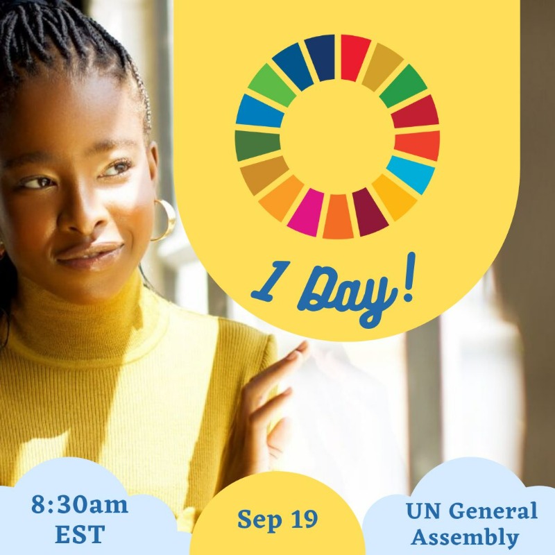 UNICEF's tweet photo. Poet, activist and UNICEF supporter @TheAmandaGorman will be reciting a new poem at #UNGA this Monday.

We can't wait! 💙

Tune in live 19 September, 8:30am EST.
