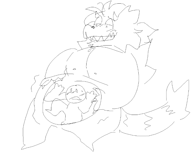 hotsweatybara's tweet photo. @EXPOSEDRETURN they also drew my fursona voring them and vice versa,,, heres the only drawing i could dig up. https://t.co/0qM3SfqB3x