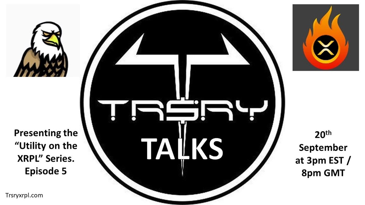 eolasCampus's tweet photo. Look who's joining us on Tuesday for episode 5 of Utilities on the XRPL

@quarteronion and @SuperEagleCoin 

If you want to know more about these 2 great projects and their Utilities make sure to tune in. https://t.co/gSSpr3TlgW