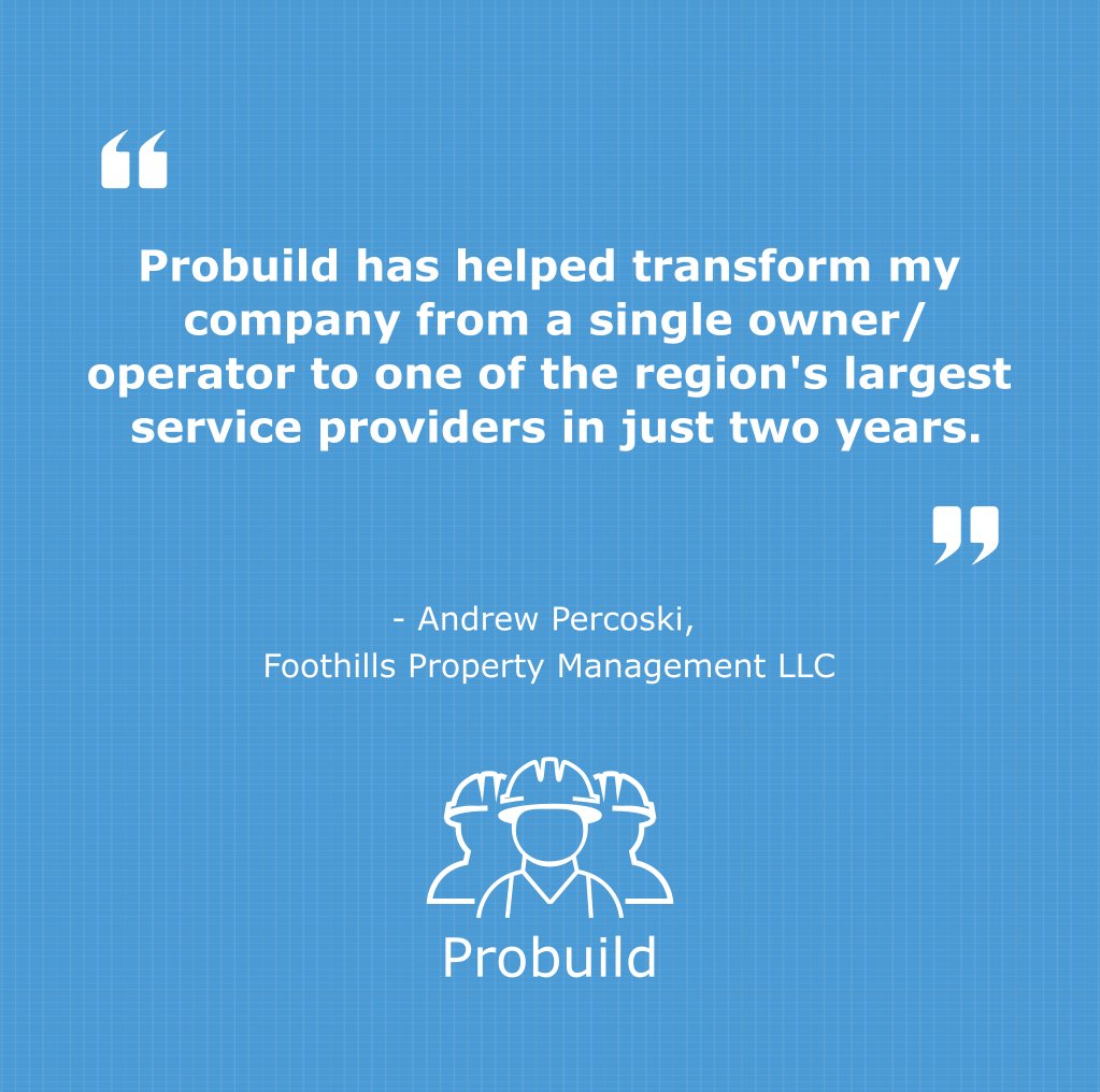 ProbuildApp's tweet image. Do you run a #contracting or #trades business? Probuild is here for you! Our intuitive design makes it easy to manage projects, estimates, invoices, timesheets, and communications—using one app! Get it on Android (bit.ly/3c3w2UT) or iOS (apple.co/2A7J5Hx).