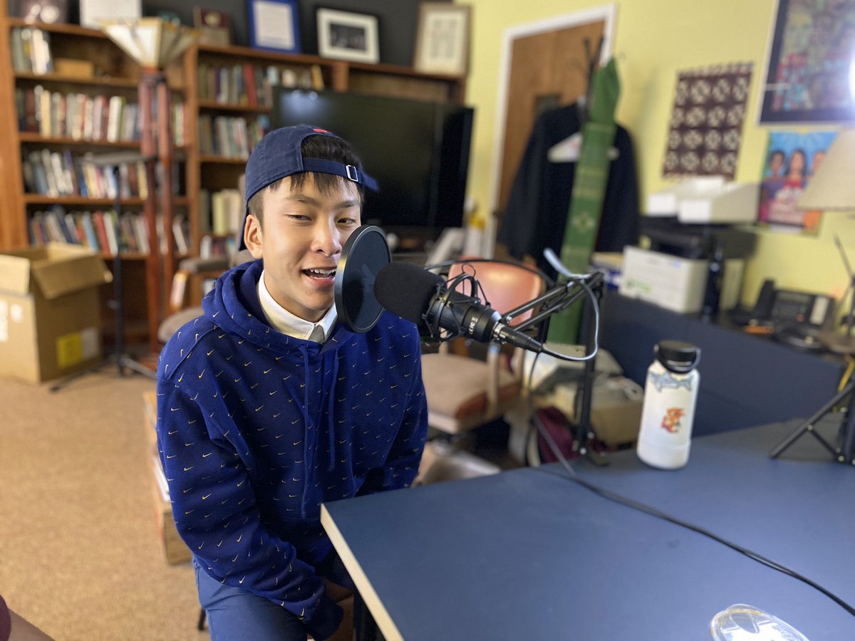YESofWC's tweet photo. Recording today. #insidewhitecenter #IWC #podcast #evergreenhs #studentvoice #passthebond #rebuildevergreen @YesforHighline https://t.co/F88LyKjs4x