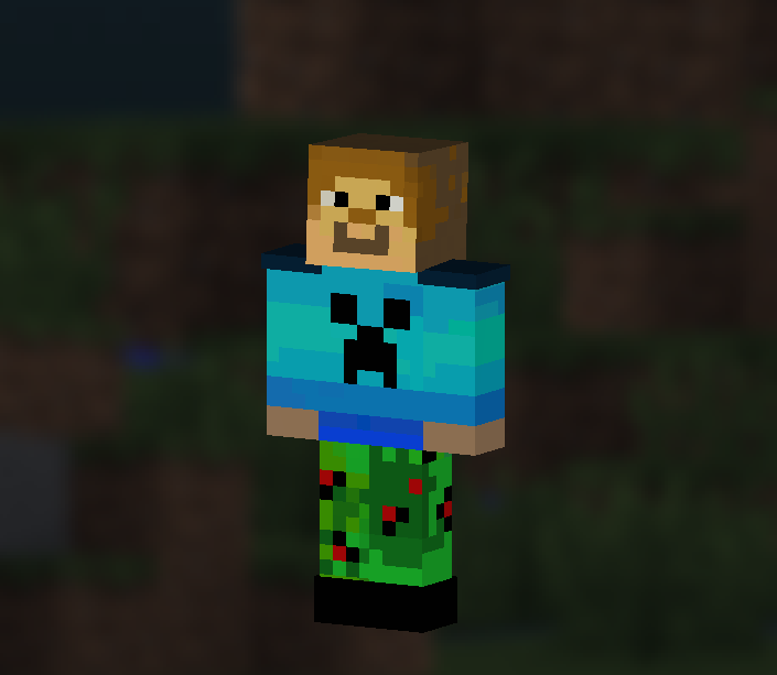 reservamine's tweet photo. @Minecraft #FeatureMeMinecraft This skin I made is based on the 1.19 mobs vote the shirt based on Allay the pants on Glare https://t.co/PHslpw8aIc