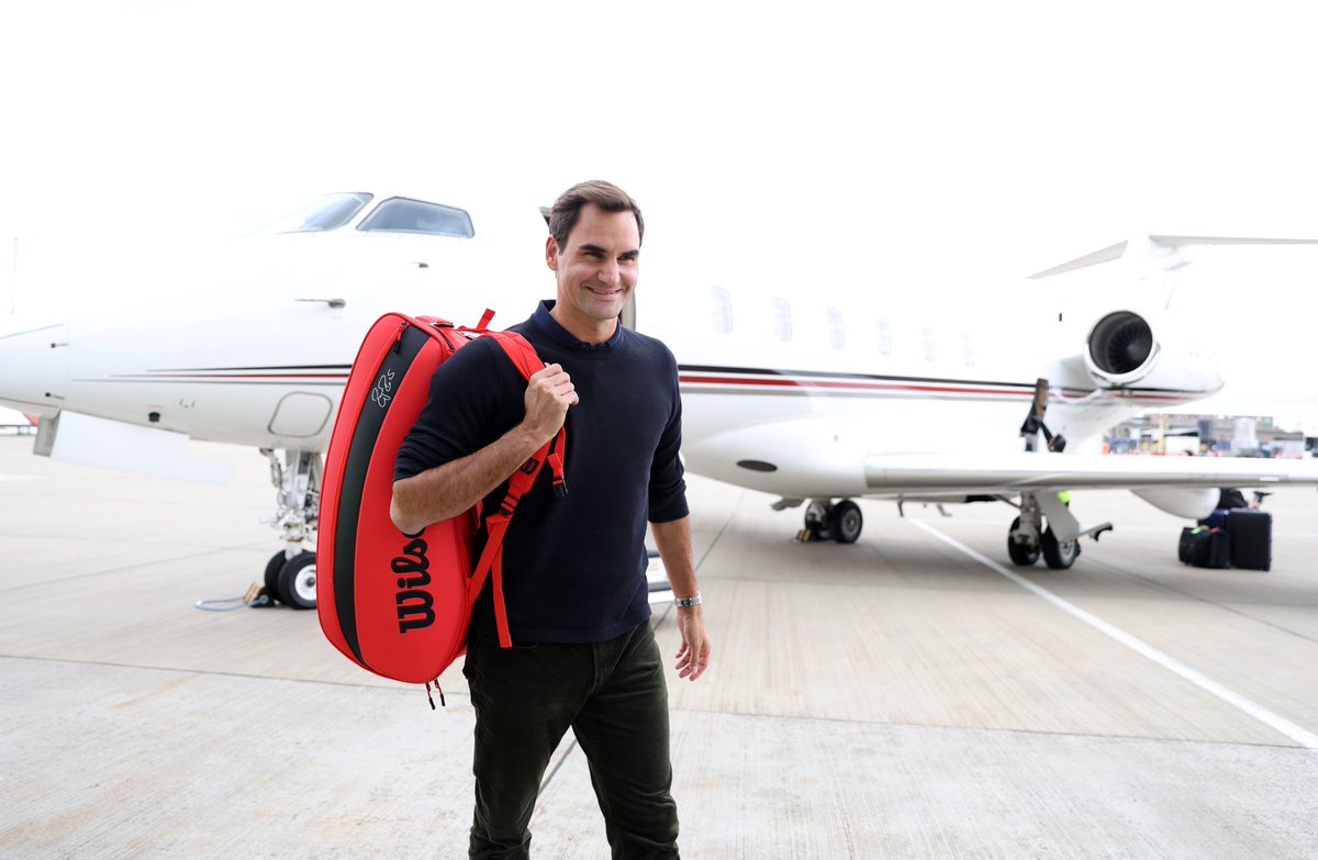 RF has arrived. #LaverCup
