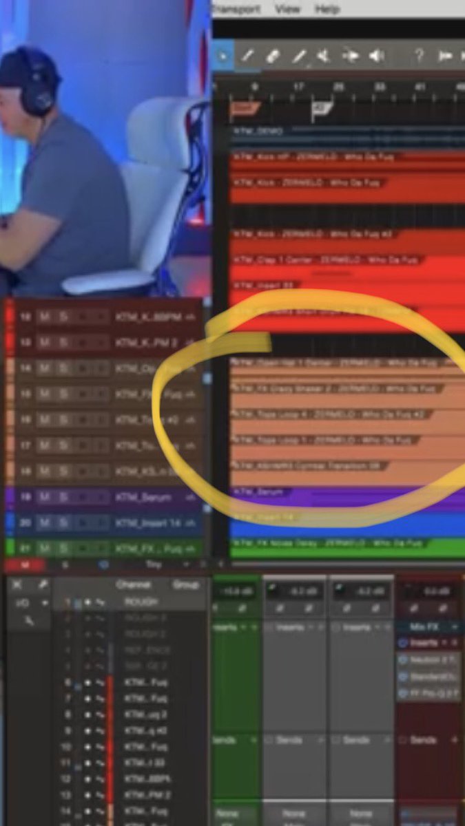dare2bmore's tweet photo. @Casmaliamusic @Waze_Music @zermelo_music V blurry but you can see in the middle of the stems they’re labeled Zermelo 😂😂😂 https://t.co/vfehCncTC7