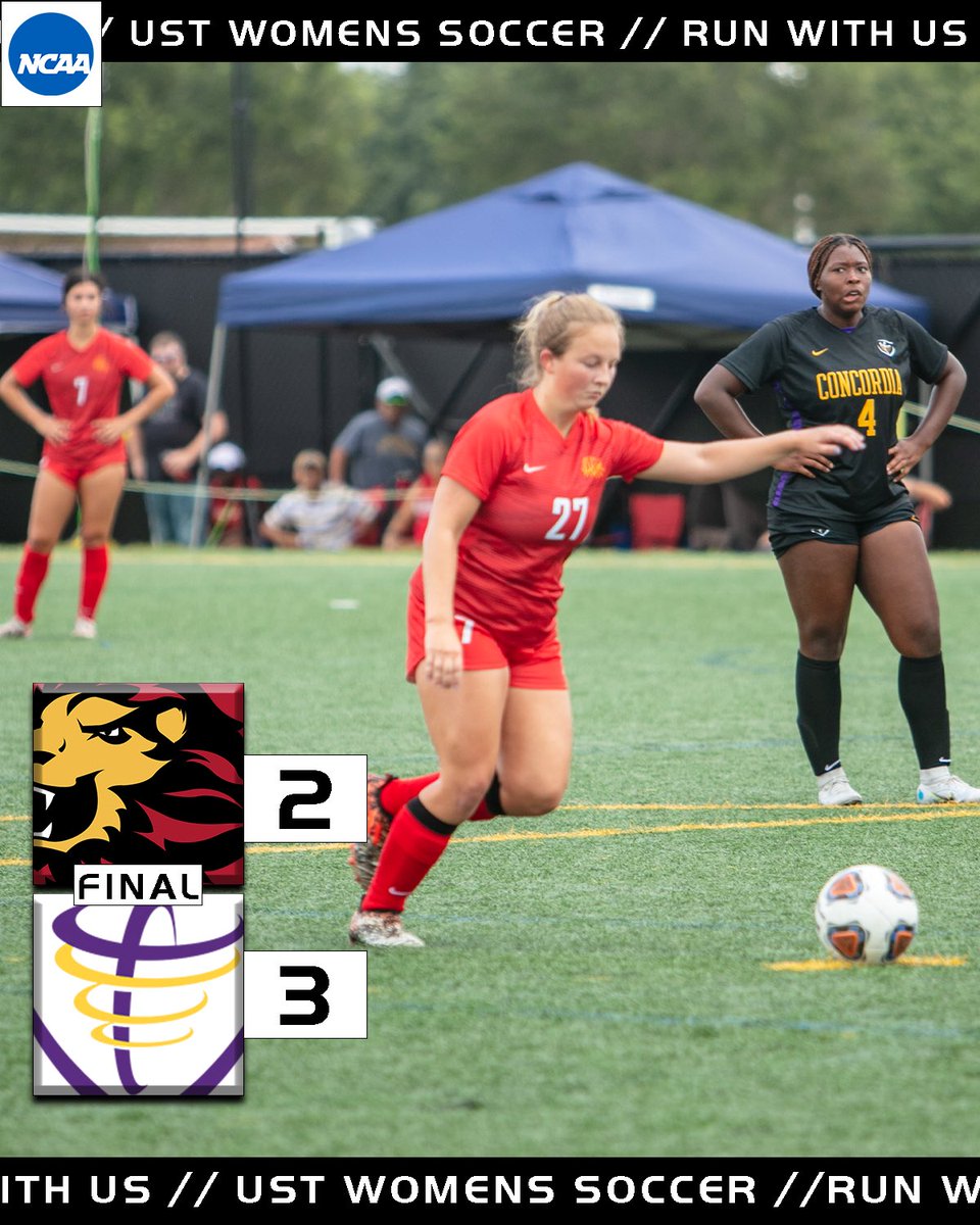 USTAthletics's tweet photo. Celts edged by Concordia in shootout to close non-conference play

GOALS: Grace Carmichael, CTX own

#CeltCulture | #RunWithUs https://t.co/4euEee1g6k