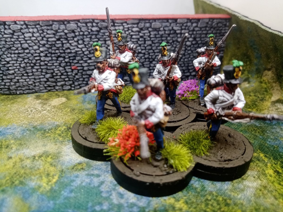 PotanCZ's tweet photo. Gott erhalte Franz den Kaiser, unsern guten Kaiser! - #perryminiatures #warlordgames #Chosenman #musketsandtomahawks #warlordgamesblackpowder #wargames #wargaming #austrianarmy #napoleonic #napoleonicwars #napoleonicwargaming #czechwargaming #czechhistoricalwargamig #potanswar https://t.co/AN1LmlIU5M