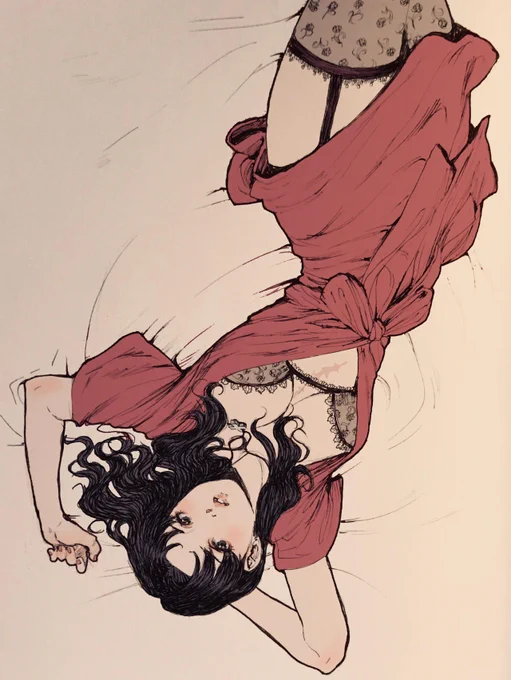 Have I drawn Misato? Huhuhuh  