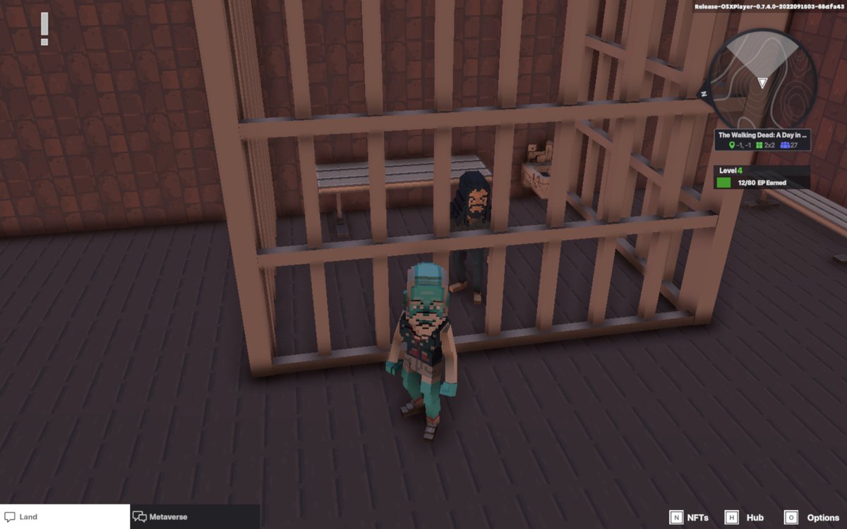 LonelyCooky's tweet photo. @TheSandboxGame @TheWalkingDead I just participated in the #SandboxAlphaS3Giveaway for a chance to win 500 SAND! Found Negan in Alexandria, check out my screenshot below!
👇 https://t.co/h7OKwoJ7gd