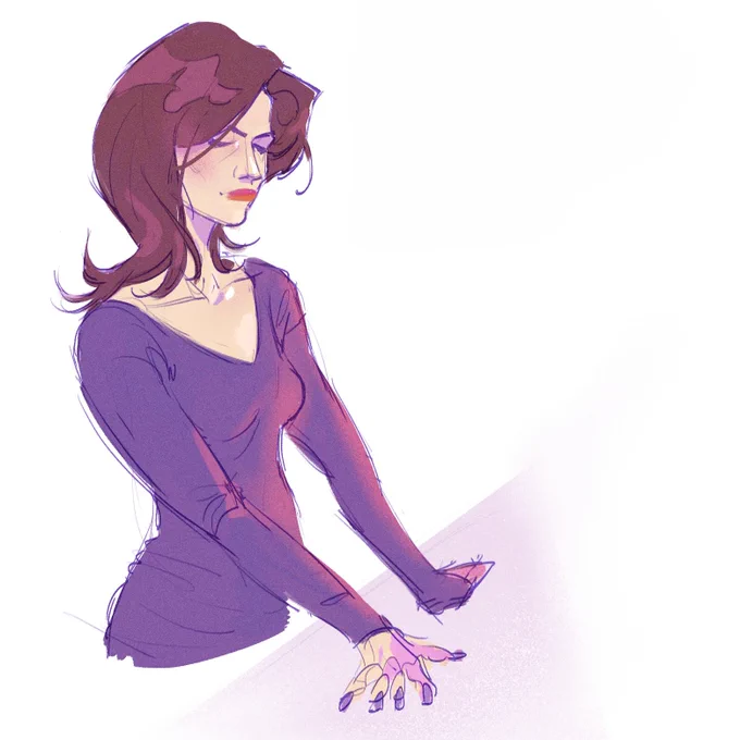 she'll heat up some lasagna 