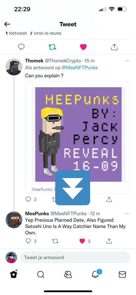 Bonus points for being funny af 😂😂😂 <a href="/MeeNFTPunks/">MeePunks *Sold Out*</a>