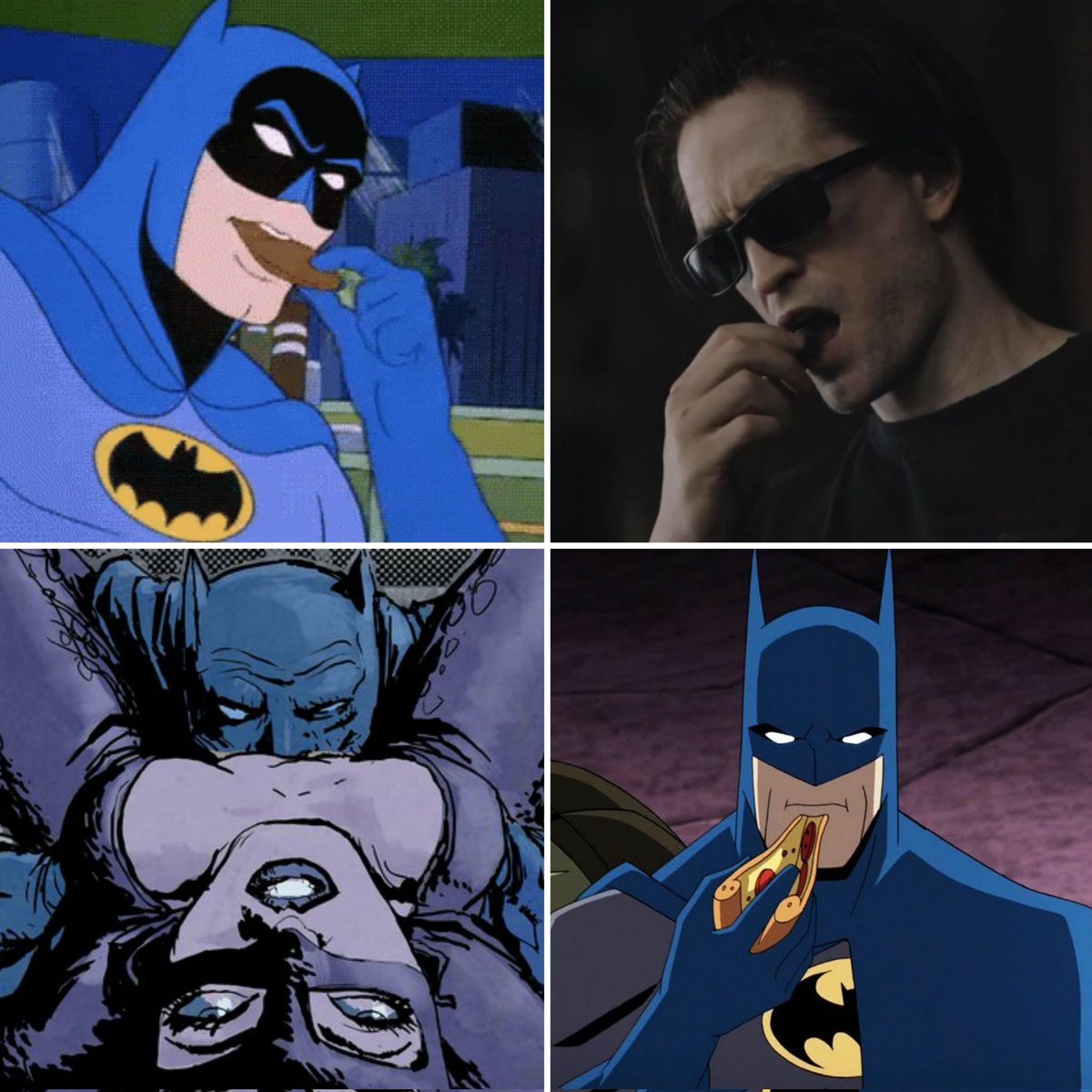 BlogDeBatman's tweet photo. #WorldsOfDC: Batman siempre comiendo cosas ricas 😋
#TheDarkKnight #TheBatman #Batman #Catwoman #DCComics https://t.co/D4Z6KWZiYs