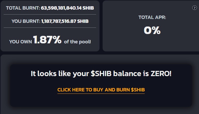 shib_superstore's tweet photo. Burn!
50M SHIB
($575)
https://t.co/ohipYmqAHV
Bringing us to 139M SHIB, or about $1400 this month so far, and 2.93B SHIB total since November 2021
Great job everybody for helping with the burns.
For all ways to burn through my project, please visit https://t.co/d0goxr6sys https://t.co/lpjQQRmX06