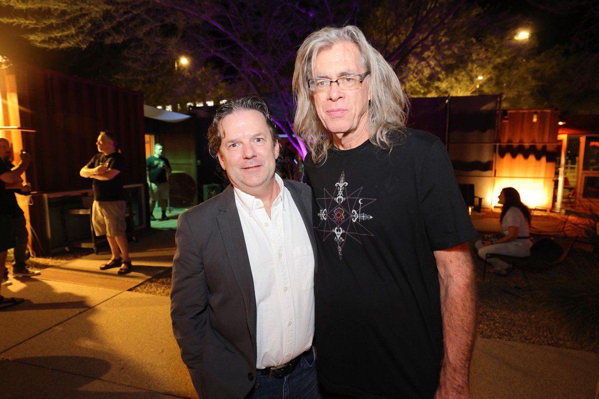 terminus_void's tweet photo. Hanging with Steve Roach the night before his epic concert in #Tucson. The Master who directly inspired my passion for ambient music 40 years ago!
#steveroach @steve_timeroom #electrinica #AmbientMusic
#terminusvoid https://t.co/6Qs0tvj7pl