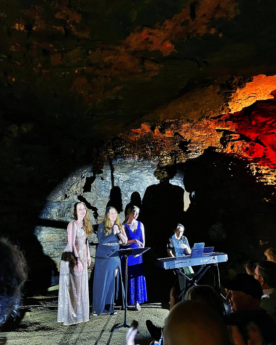 What a wonderful and truly unique experience. Stalactites, Sopranos, and Stilettos from <a href="/MarbleCityOpera/">Marble City Opera</a> was a delight. Also, would have never guessed I would hear <a href="/DollyParton/">Dolly Parton</a>’s ‘Jolene’ performed by three opera singers in a cavern in my lifetime. Bravo.