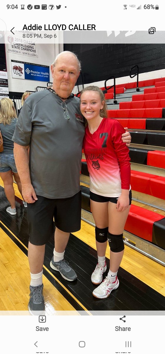 JohnCof82518816's tweet photo. They say #7 is a lucky number I'm proud to know the young lady wearing that number tonight Addie Lloyd is special https://t.co/t3HS2FGQ9Q