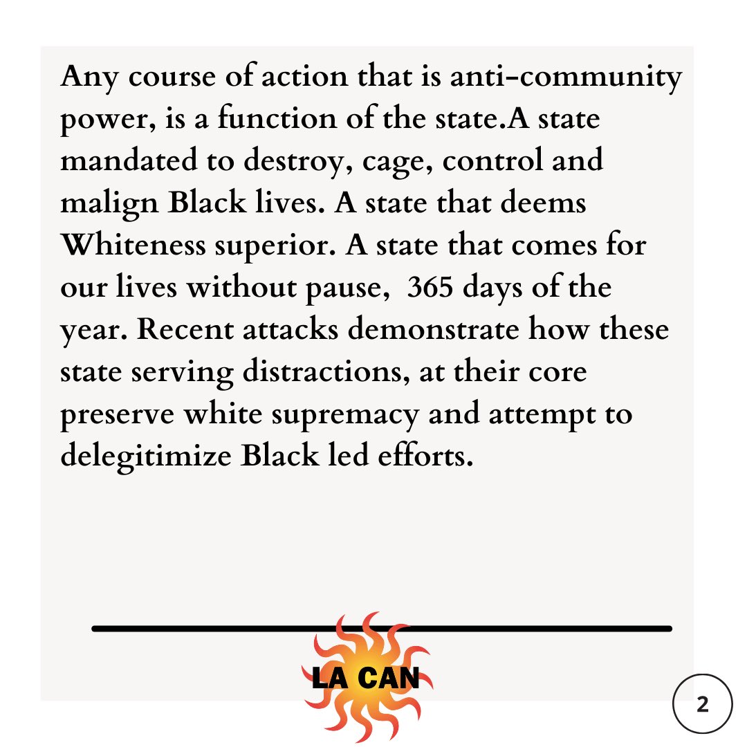 LACANetwork's tweet photo. Our response to the recent online attack. 1/3 https://t.co/peRiRcpmKe