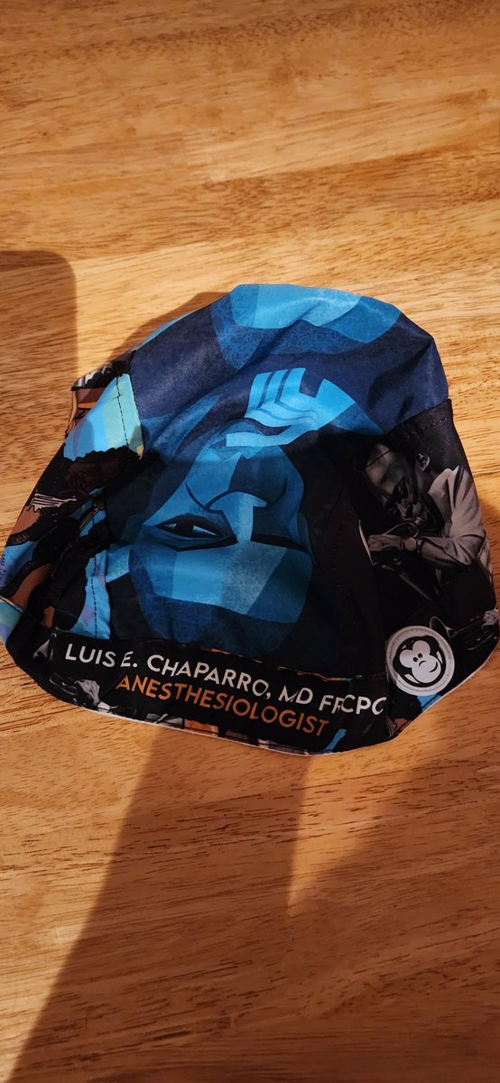 LuisChaparroMD's tweet photo. @EMARIANOMD @sgoldhab @BeckyWongMD @RomanMicek @stanfordanes @CSAHQ @indigodoc @EugeniaAyrian @amit_pawa @nelkassabany @VeenaGraffMD @ASRA_Society @ESRA_Society @APSForg #theatrecapchallenge #surgicalcapchallenge #NoMusicNoLife #jazzforever #depechemode #BowieForever #bjork https://t.co/K92S3s463n
