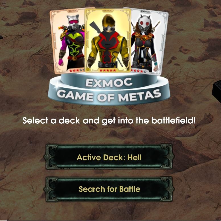 EXMOC_PH's tweet photo. EXMOC New Trending NFT War Game

Play for Free⚔️

Earn free $EXMOC Coins as a weekend reward.

https://t.co/Vbnq3RQ53M
Google Play Store: https://t.co/iNk0ZDZYoT… https://t.co/XNkLQVeZit