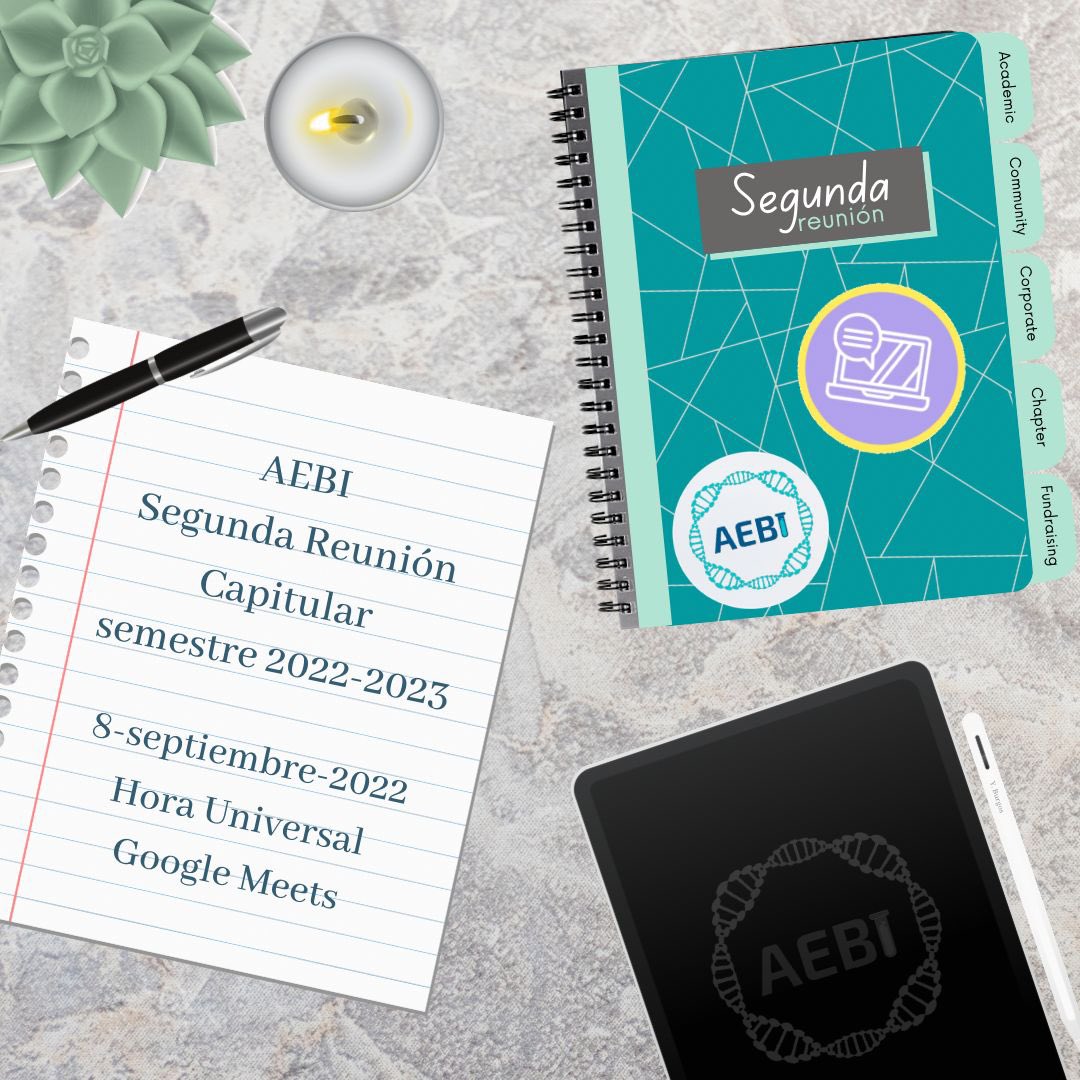aebiRUM's tweet photo. ¡Saludos, Aebianxs!  Les invitamos a participar de nuestra segunda reunión capitular. Esta será en modalidad virtual en la hora universal. Se discutirán varios puntos importantes sobre nuestras interesantes actividades del mes de septiembre. No se lo pueden perder ✨🧪 https://t.co/swbpYDoVa1