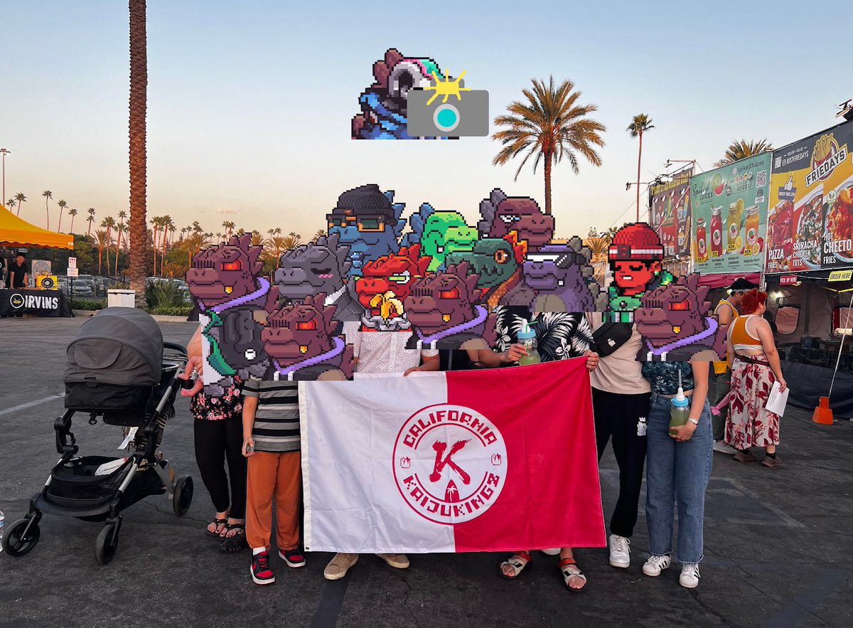 Last night <a href="/CaliKaijuz/">California Kaiju Kingz</a> had some tasty food at the Night Market Invasion😋

For other <a href="/KaijuKingz/">KaijuKingz</a> that don’t want to miss out on the next event, feel free to join our discord in the bio! Keep an eye out for the next event 👀