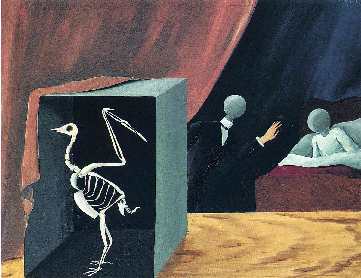 The sensational news, 1926 #magritte #belgianart wikiart.org/en/rene-magrit…