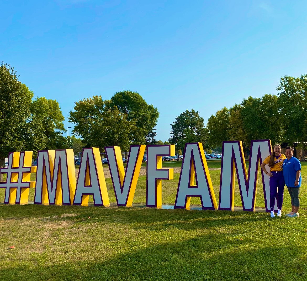 Thank you to the <a href="/MinnStSoftball/">MSU Softball</a> players and coaches for an amazing visit!