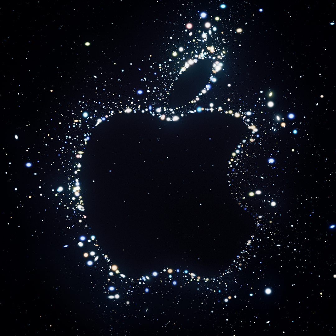 Apple's tweet photo. Here and wow. Watch a special #AppleEvent today at 10 a.m. PT.