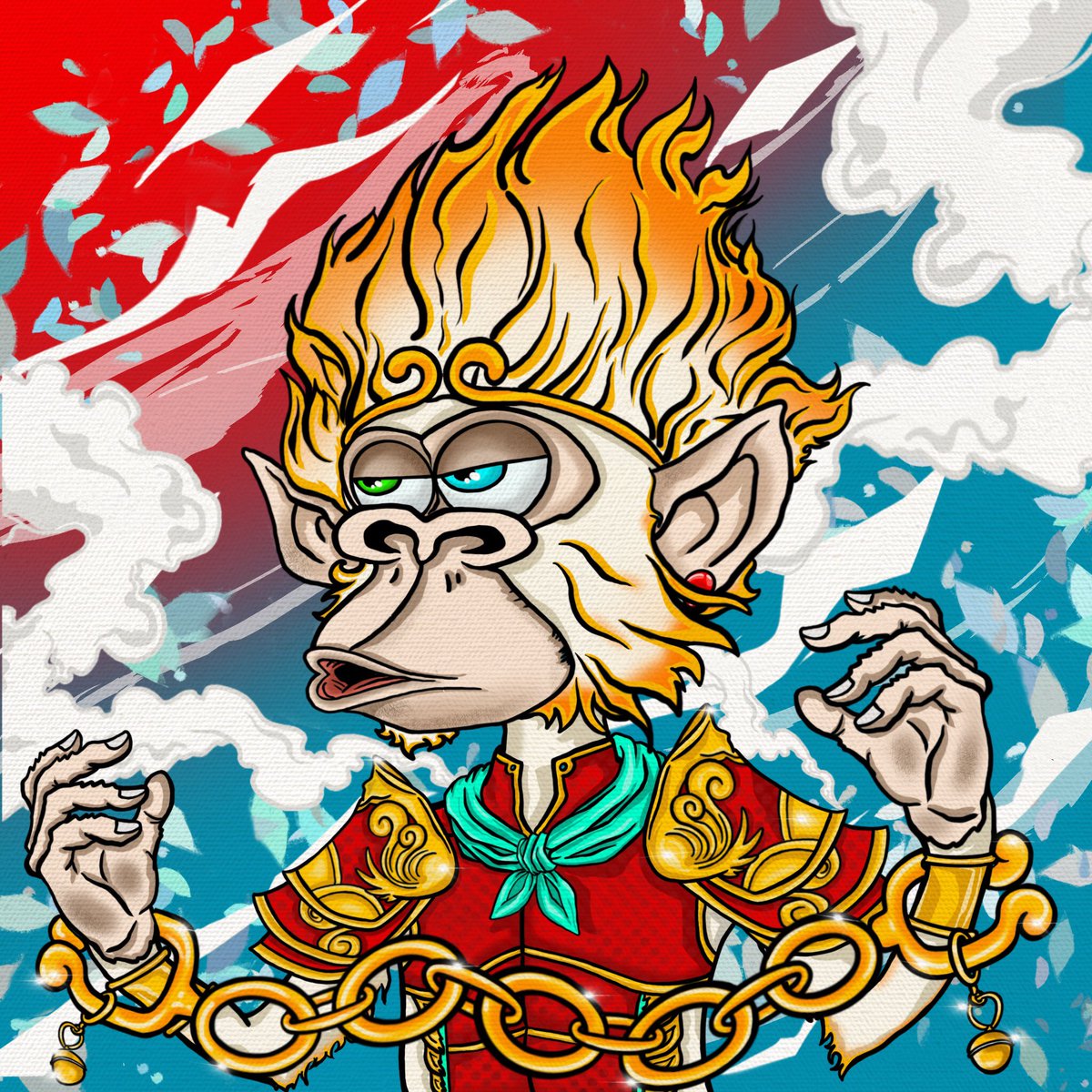 KantaphonKanta's tweet photo. 🔥🔥🔥 New Drop 🔥🔥🔥07/09/22 ⏰ 20:00 PM.
Prisoner Monkey Gen.2
Common 3 edition. Price 0.7 N.
Super Rare 1 edition. Price 1.7 N.
Legendary 1 edition. Price 2.2 N.
Thank you for supporting 🙏😍
https://t.co/Z2RIUVuttc https://t.co/zyrOhEhKjl