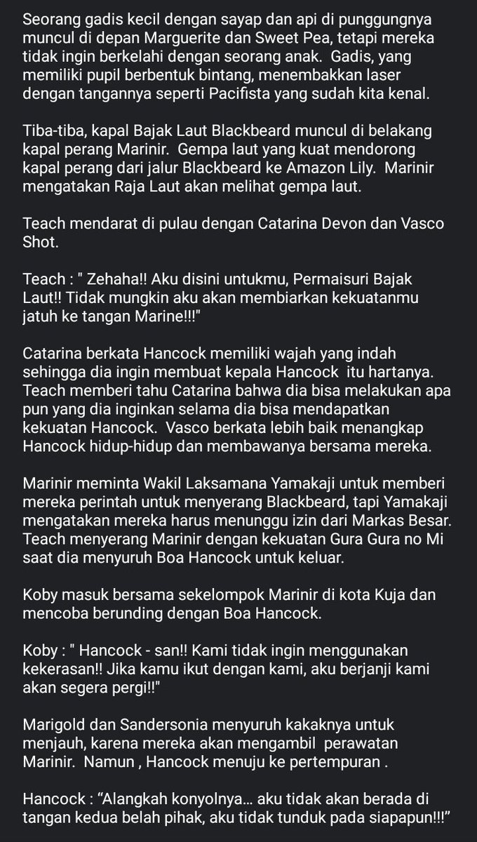 SEPUTAR_OP_98's tweet photo. #ONEPIECE1059 #ONEPIECE 
Terimakasih Redon atas spoiler lengkap nya https://t.co/bnZh1R13hF