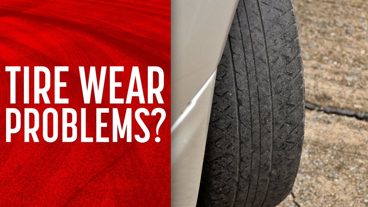 ElsesserA's tweet photo. Tire wear should be even and consistent, if you're noticing irregular tire wear it could mean there's a problem. Call us today! https://t.co/7mspgt5BSU