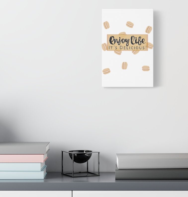 RheaNyxDesigns's tweet photo. Are you ready to Enjoy life?! This Classic Canvas Enjoy Life, It's Delicious Wall Art #etsy #rheanyxdesigns https://t.co/a7gaWkK626 https://t.co/X2aLHV6zVW