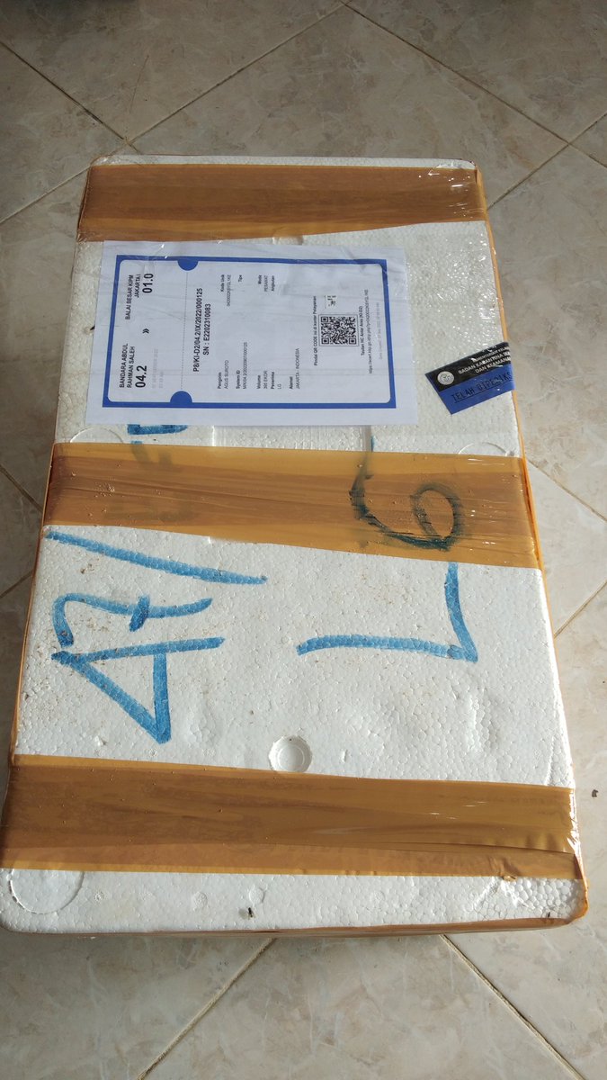 MHanafi88739742's tweet photo. Pemeriksaan komoditi Lobster hidup tujuan Jkt melalui Wilker KIPM Malang https://t.co/lygtjkqwIE