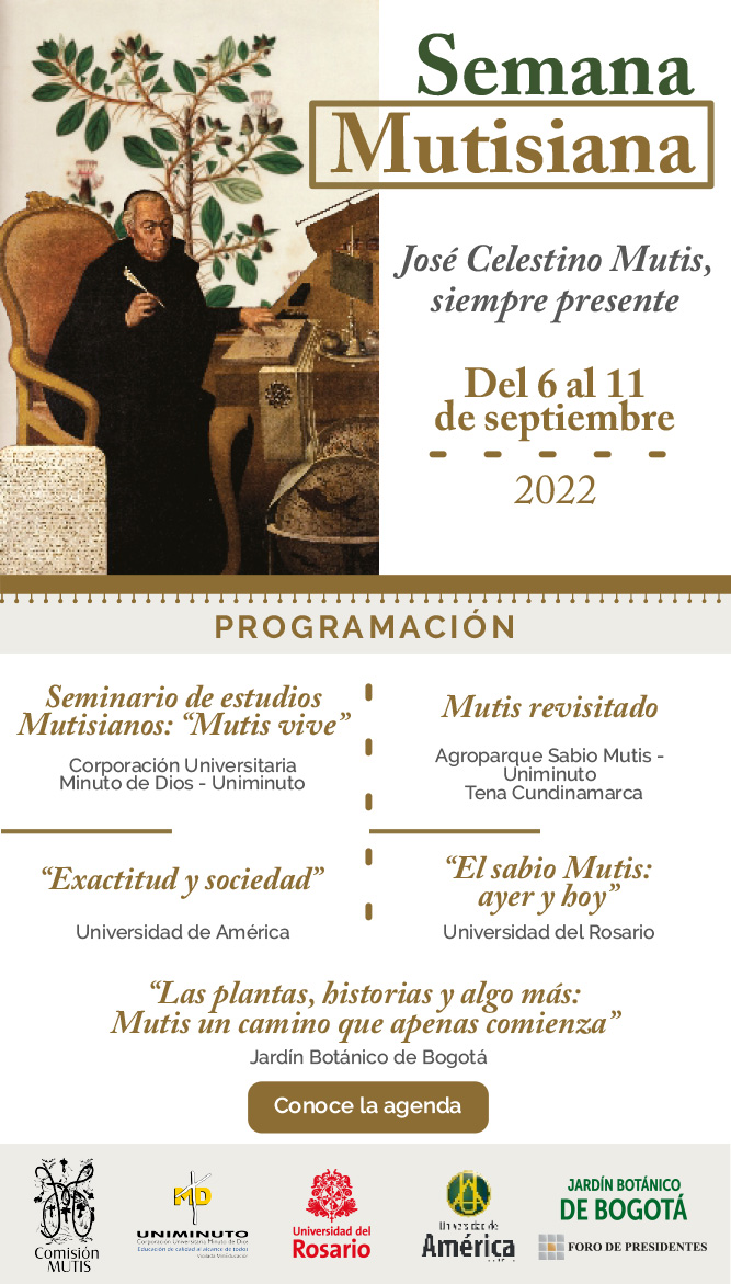 JBotanicoBogota's tweet photo. Estamos celebrando la Semana Mutisiana y desde el Jardín Botánico acompañaremos todas las actividades en honor a José Celestino Mutis🌿🌷🌺 
Conoce la programación https://t.co/SnI1DFBrLX https://t.co/AI2OIfdfer